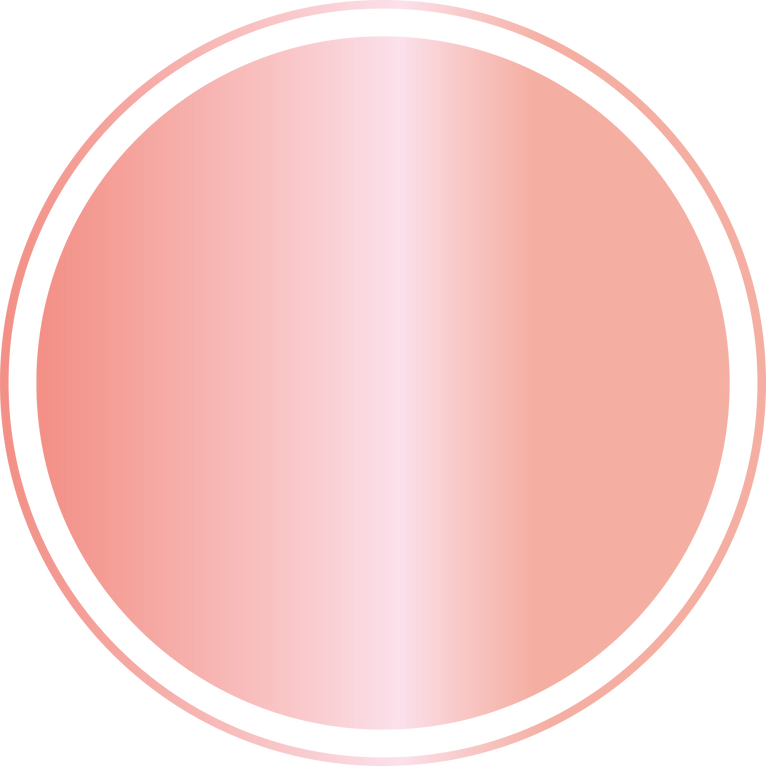 Rose Gold Circle Frame